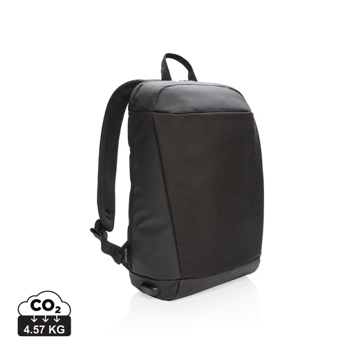 [P762.511] Madrid anti-theft RFID USB laptop backpack PVC free