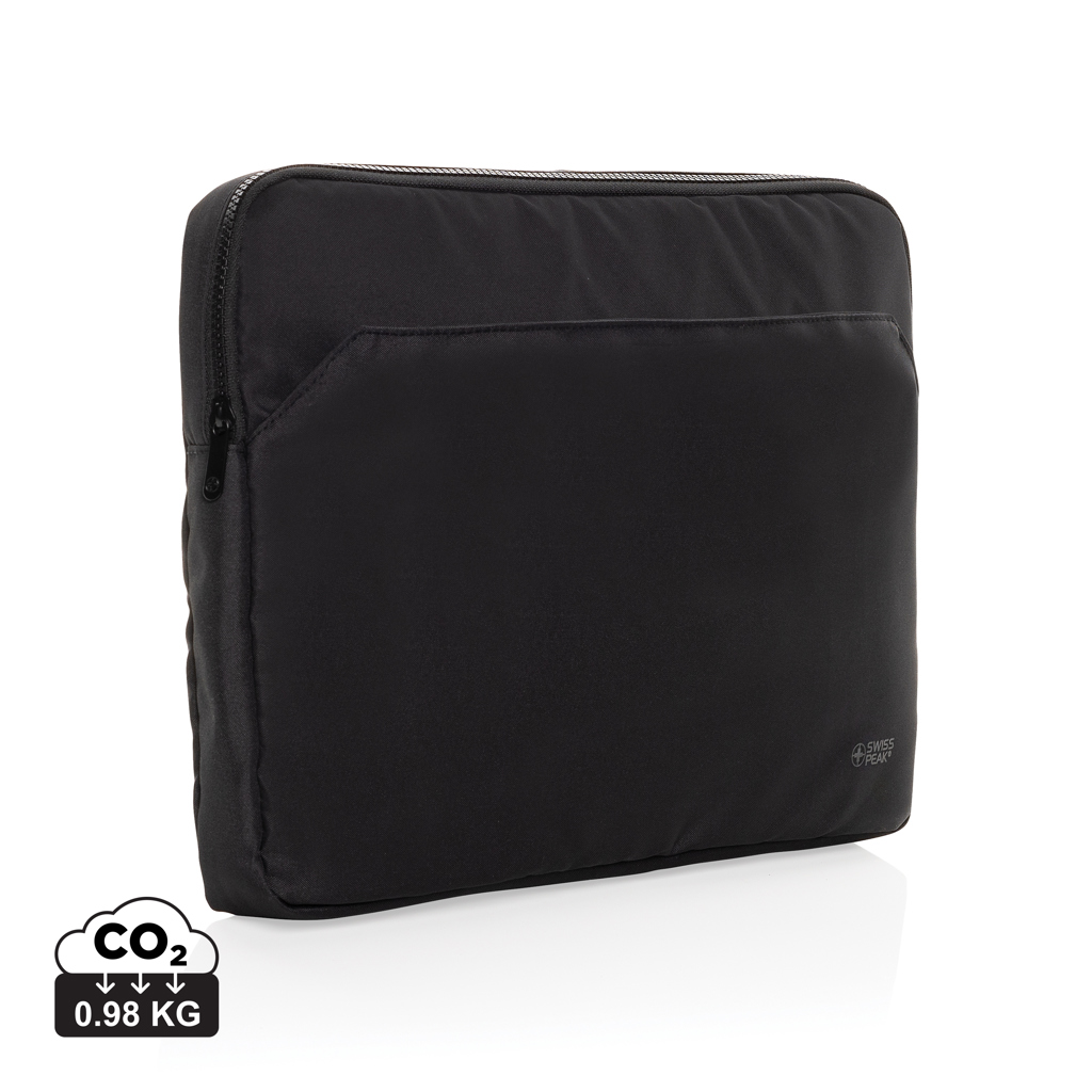 [P788.1601] Swiss Peak Aware™ RPET Essential 15.6 inch laptop sleeve