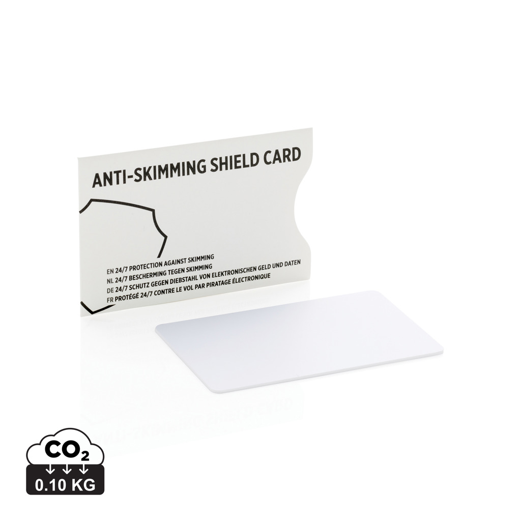 [P820.523] Anti-skimming RFID shield card with active jamming chip