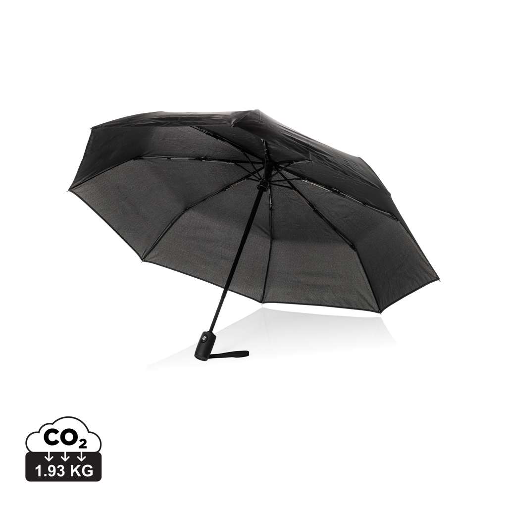 [P850.7301] Swiss Peak Vito Aware™ RPET 21 inch auto open/close umbrella
