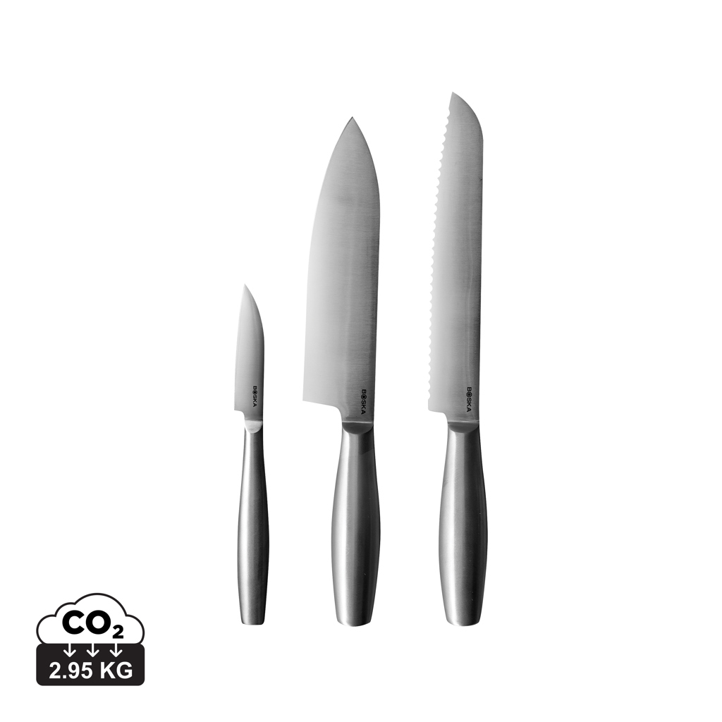 [RB357686] BOSKA Kitchen Knives Copenhagen, set of 3