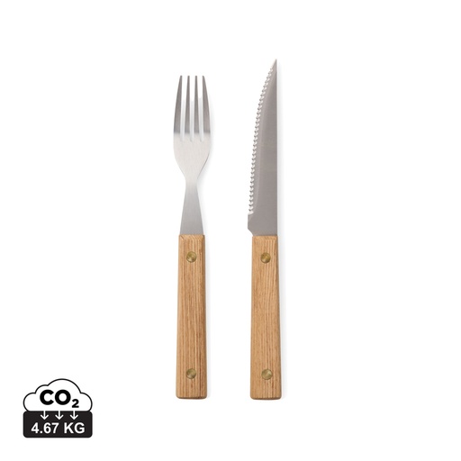 [V4220009] VINGA Paso 8 pcs bbq cutlery set