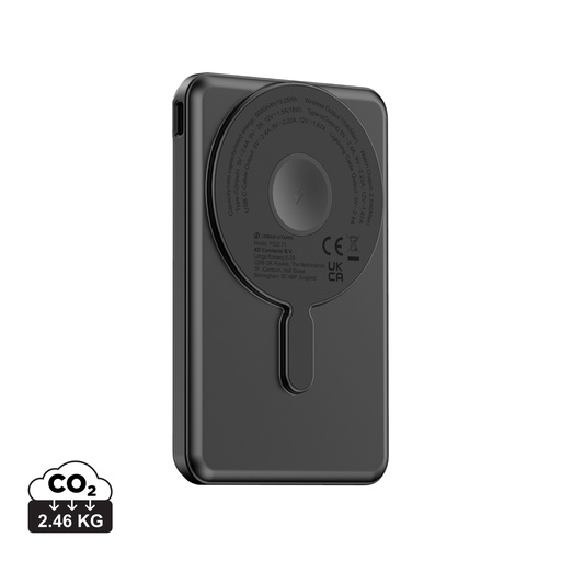 [P322.7101] Urban Vitamin Redwood 5in1 5000mah 20W PD magnetic powerbank